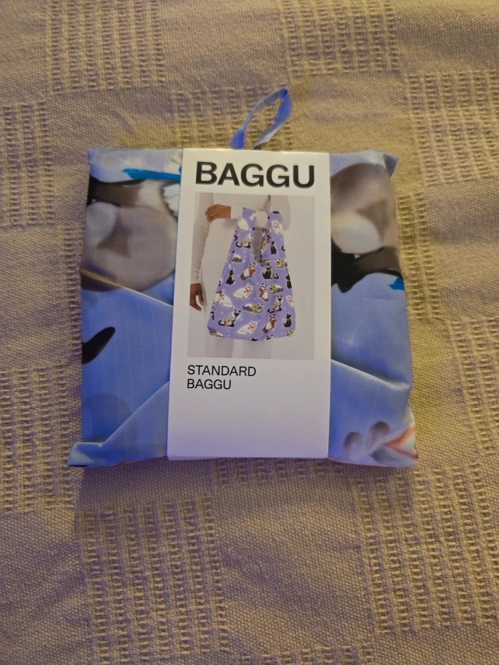 BAGGU Standard Reusable Bag - Fancy Cats
